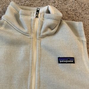 Patagonia women’s better sweater vest in cream